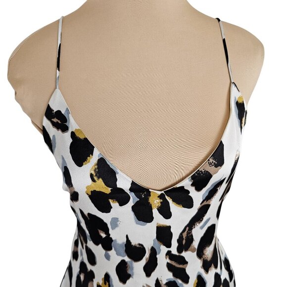 Superdown NWT Fierra Midi Dress Leopard Print Sz L - Picture 5 of 13